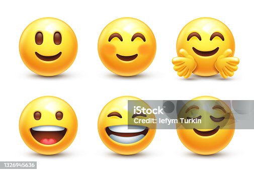 imagenes de emojis felices