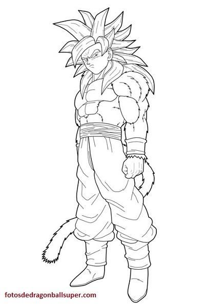 imagenes de goku para dibujar