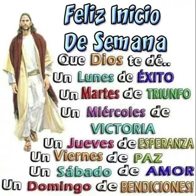 imagenes de inicio de semana de dios