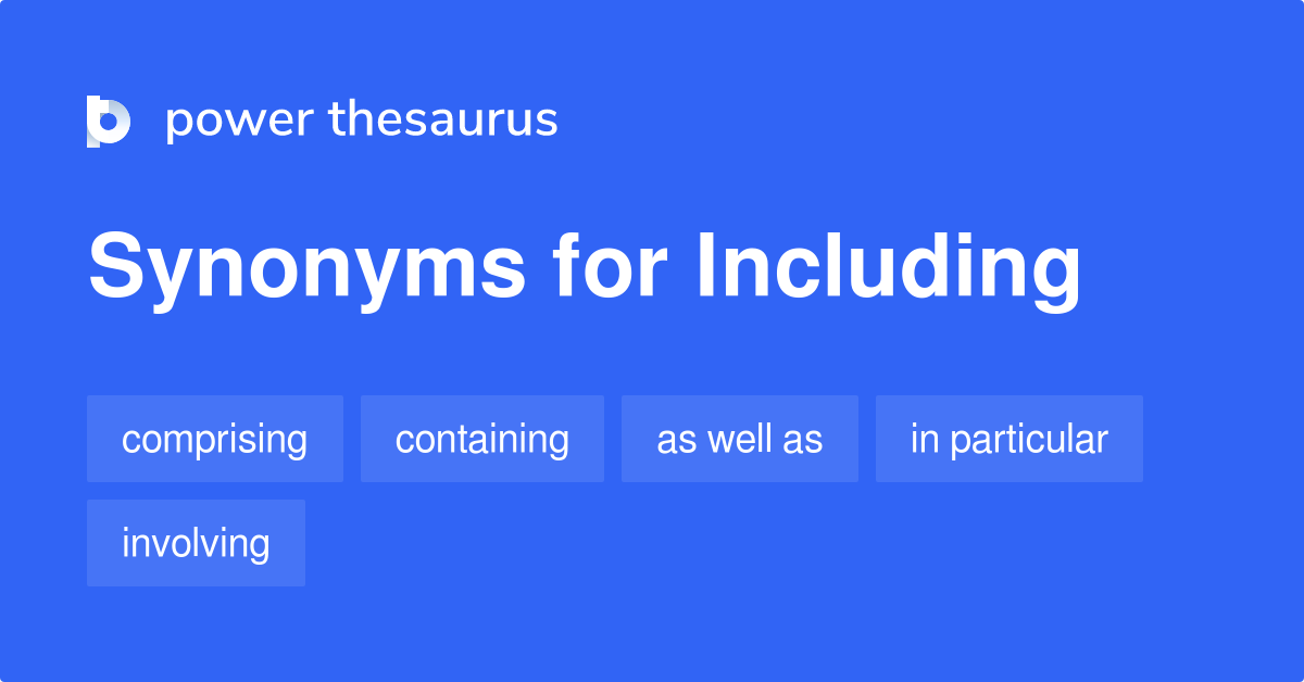including thesaurus