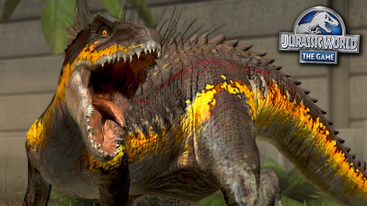 indoraptor jurassic world the game