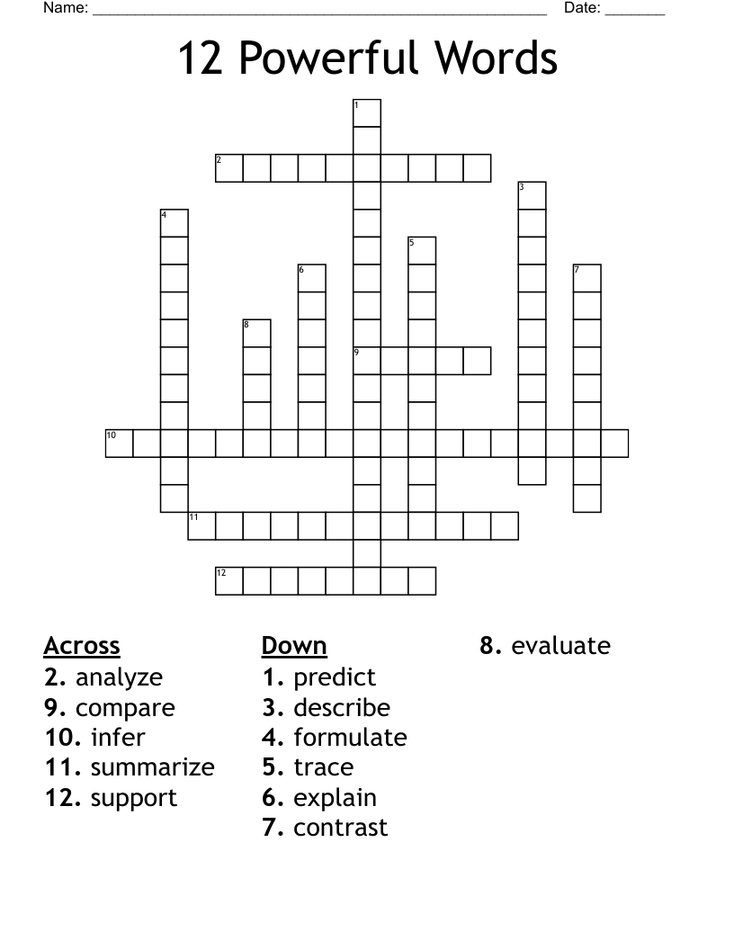 infer crossword clue