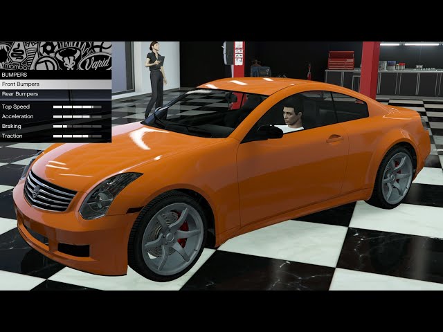 infiniti g35 in gta