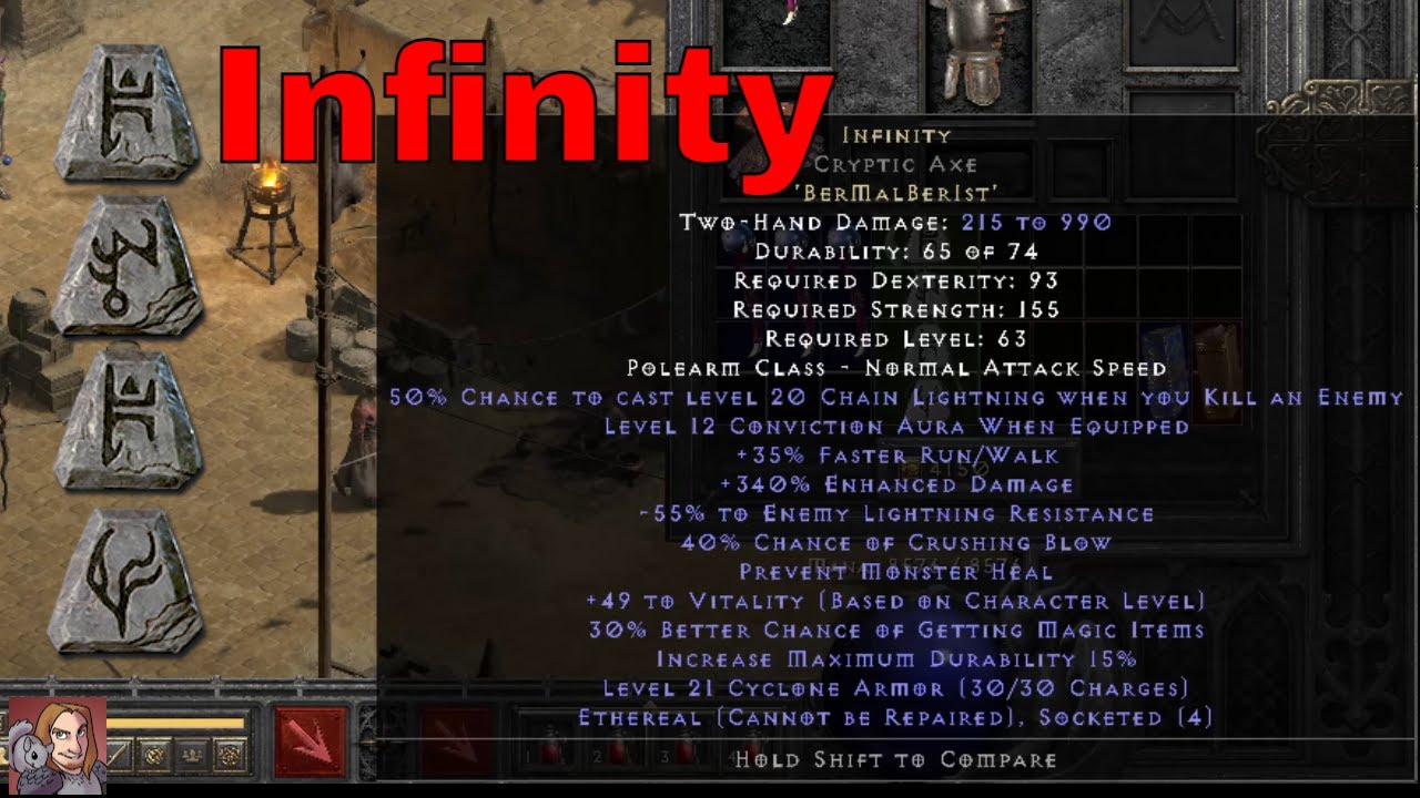 infinity runeword