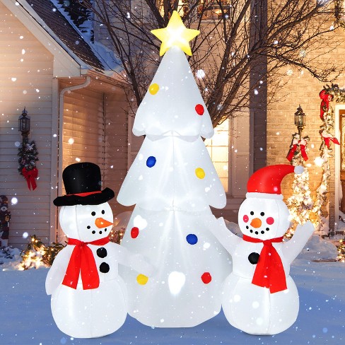 inflatable outdoor christmas decorations