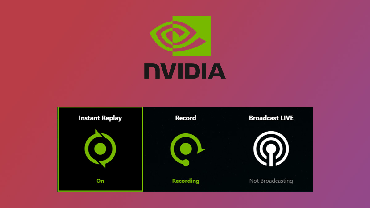 instant replay nvidia