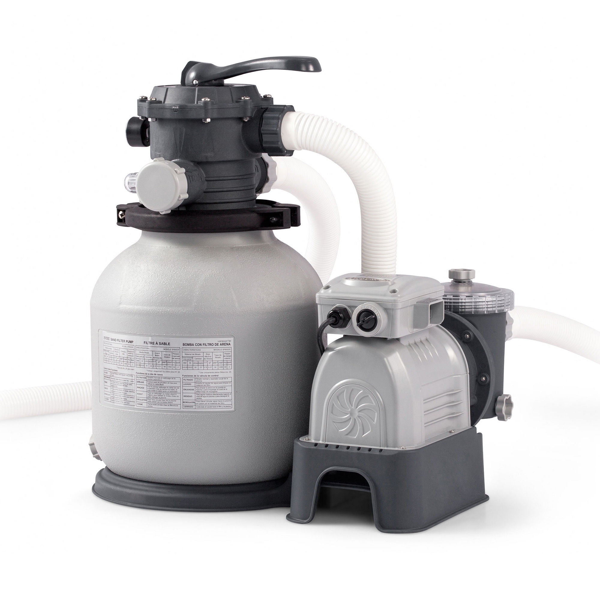 intex pool pump sand filter