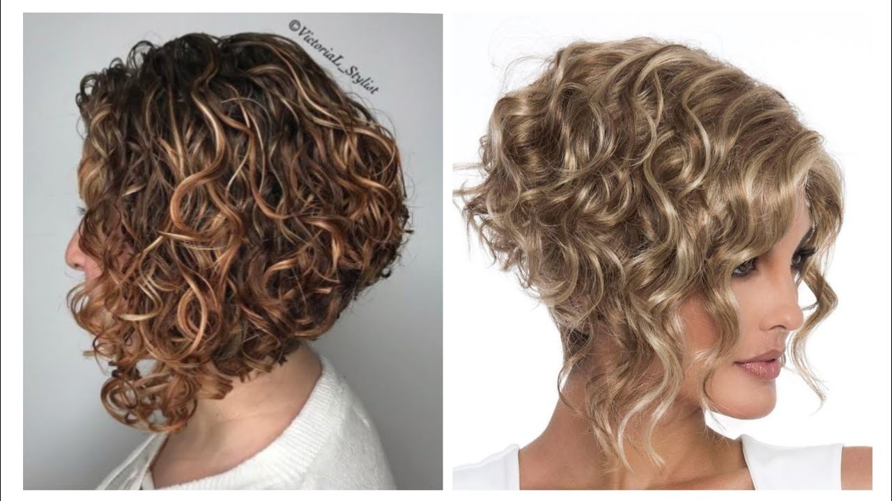 inverted bob haircuts for curly hair