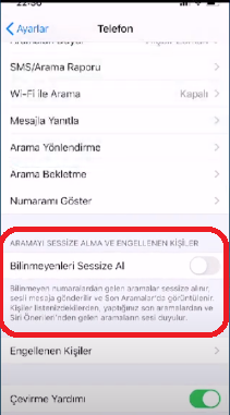 iphone telefonu gizliye alma