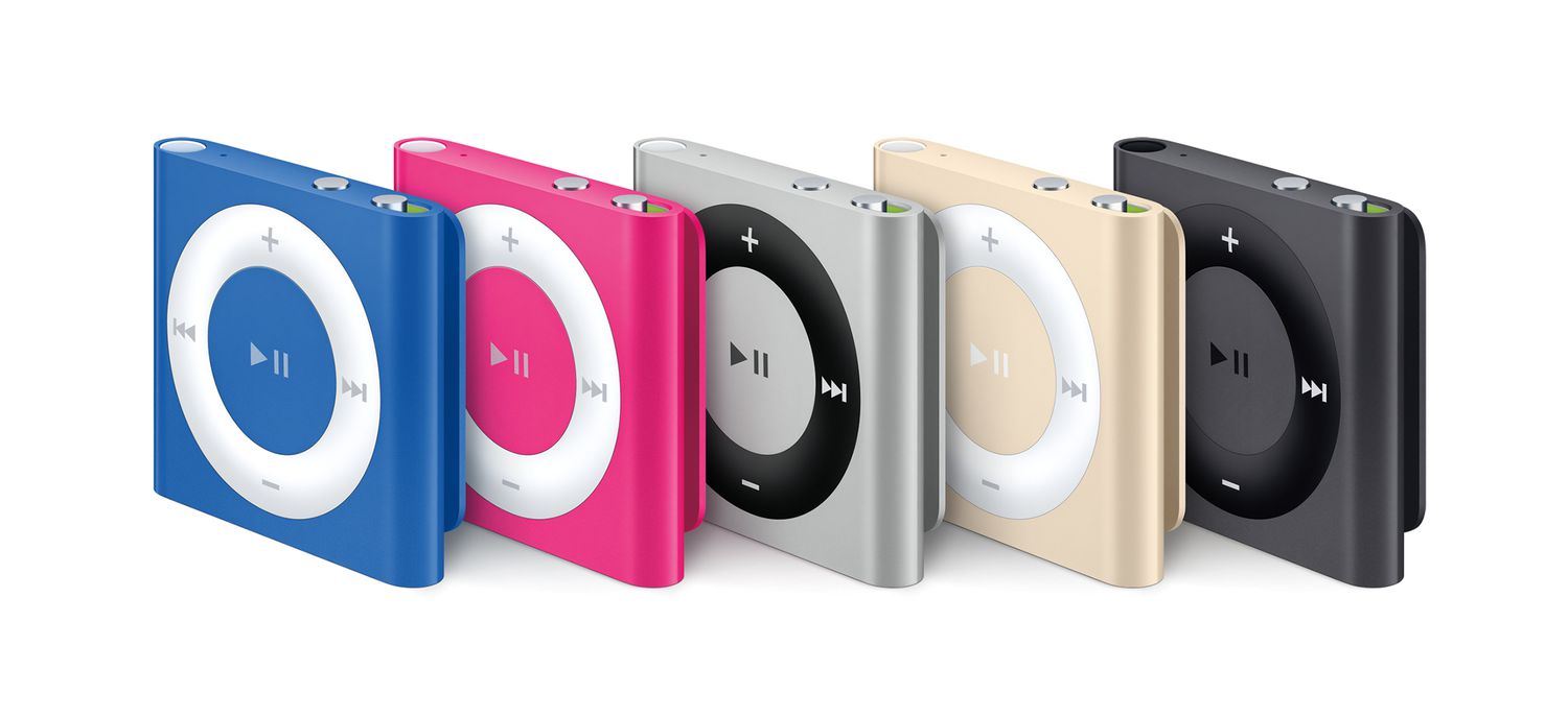 ipod shuffle models