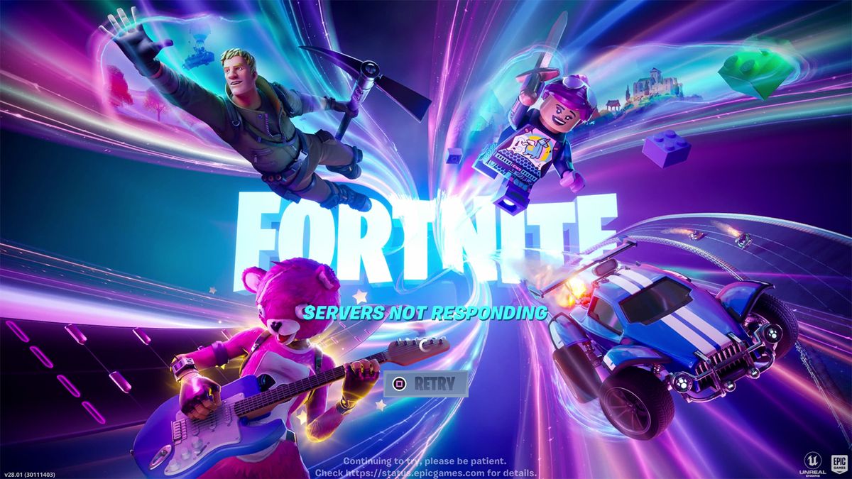 is fortnite down