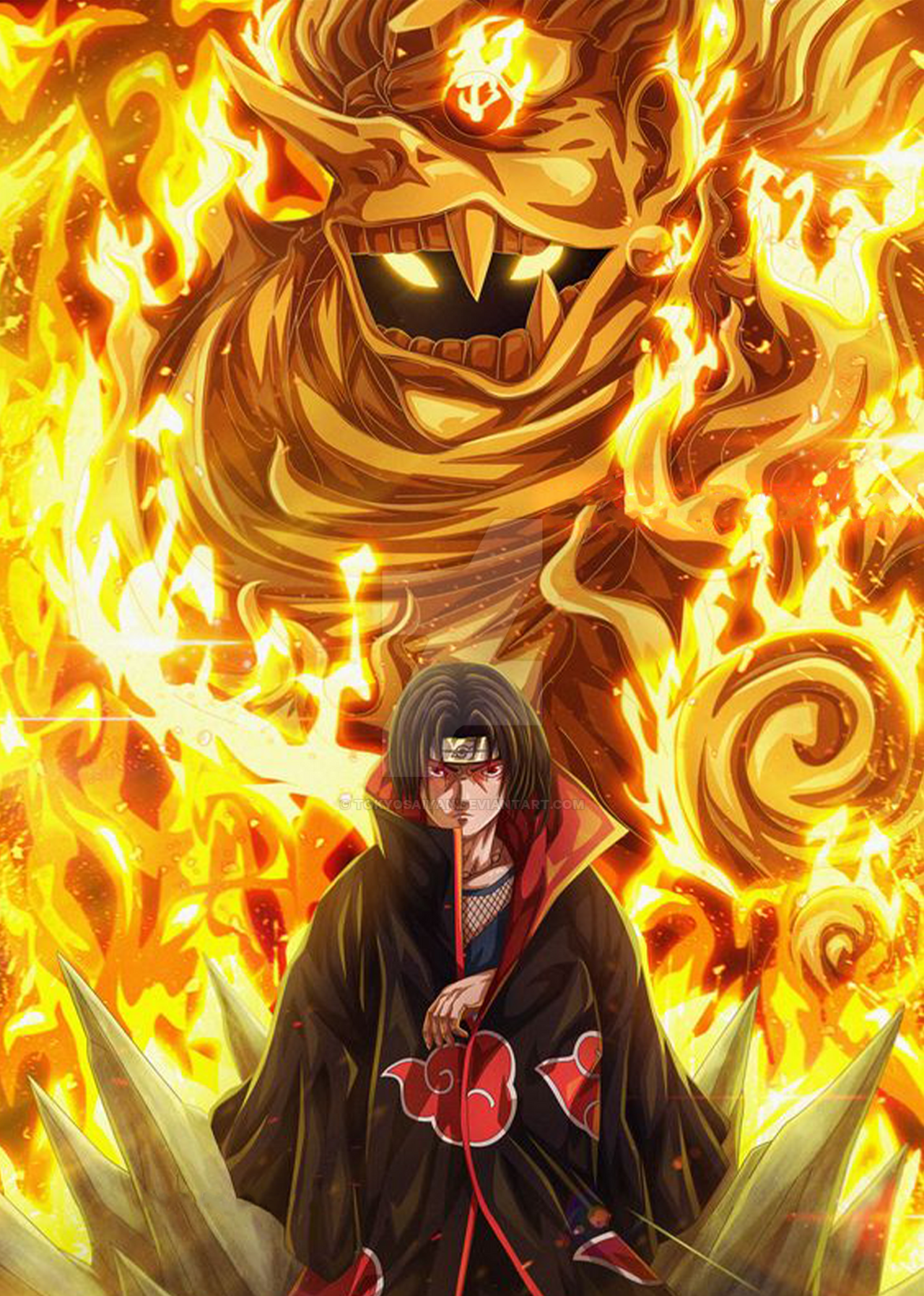 itachi and susanoo