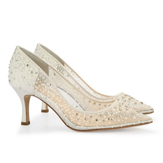 ivory color wedding shoes