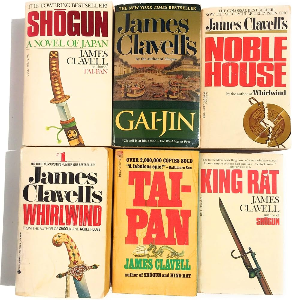 james clavell novels in order