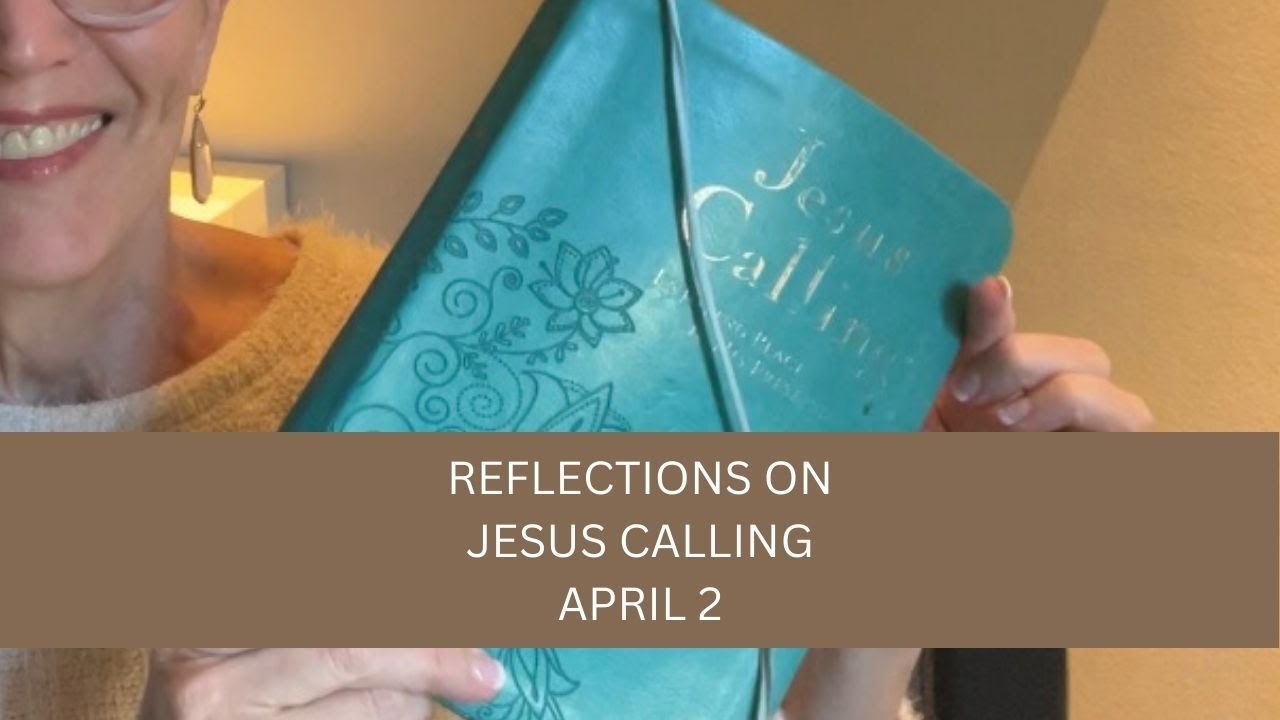 jesus calling april 2