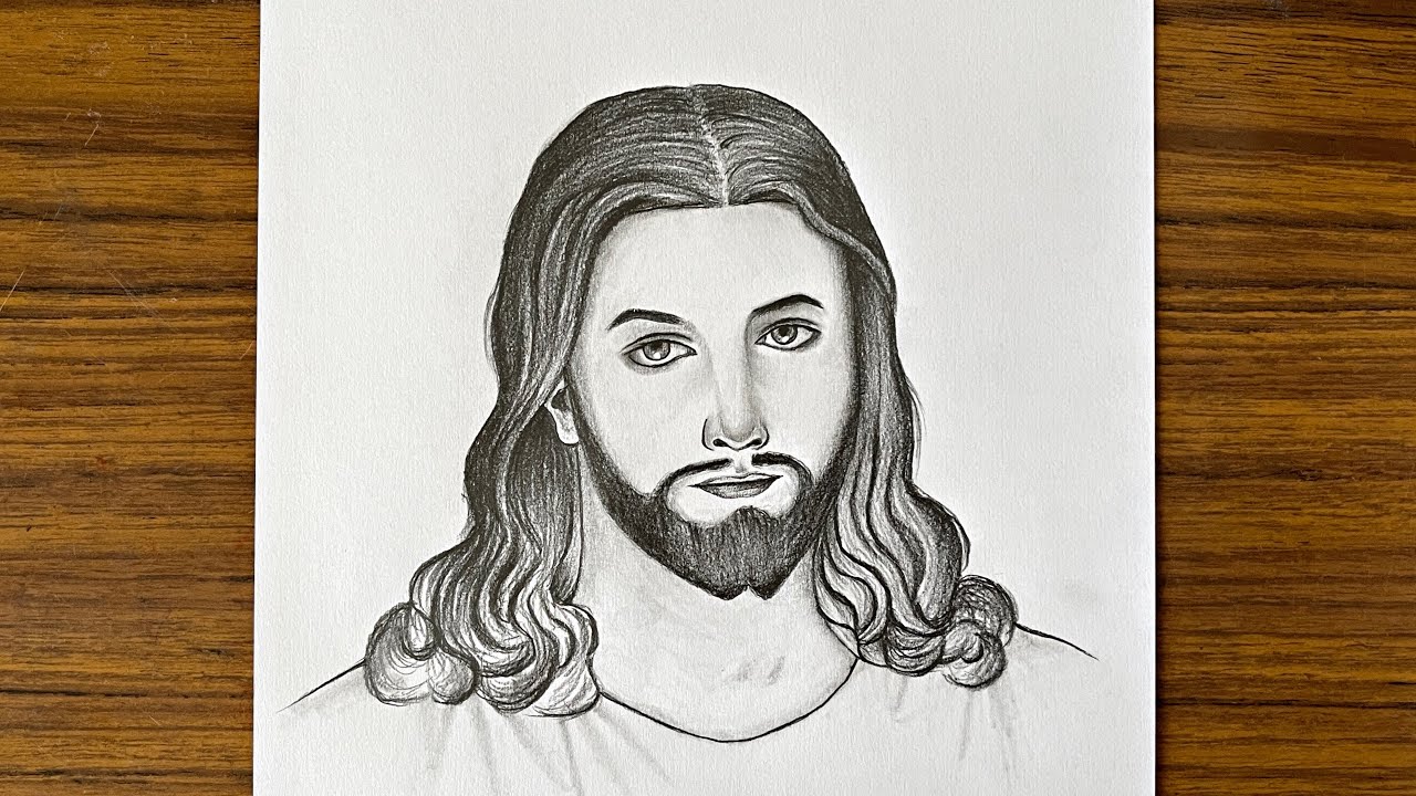 jesus christ drawing