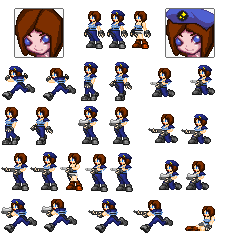 jill valentine sprites