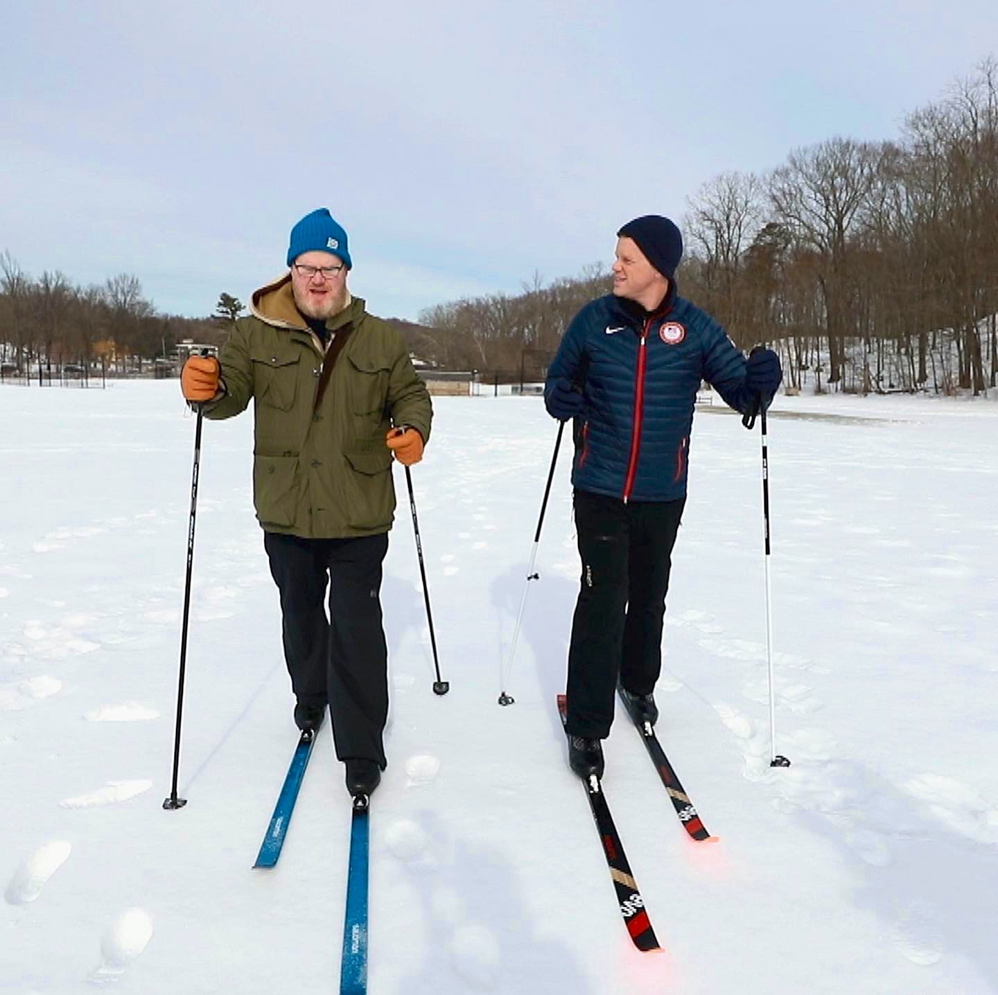 jim gaffigan cross country skiing