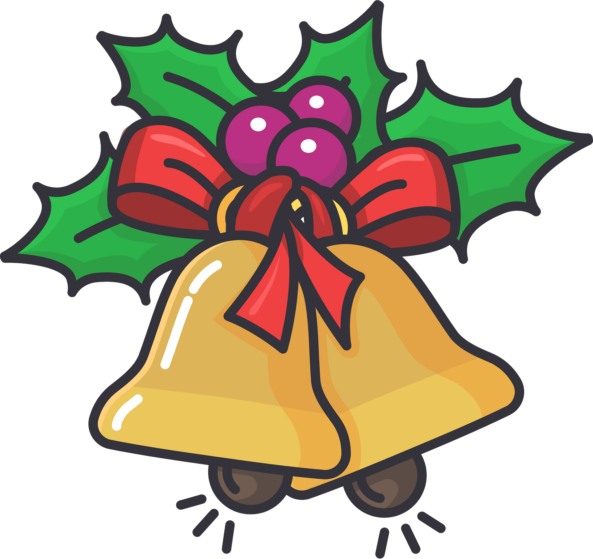 jingle bells clipart