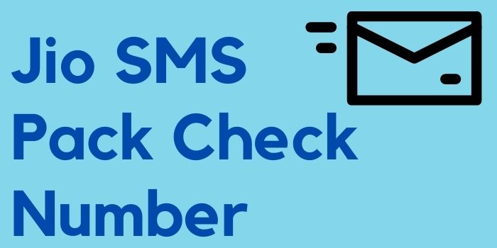 jio sim sms pack