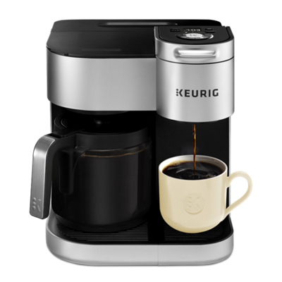 k-duo single serve & carafe coffee maker