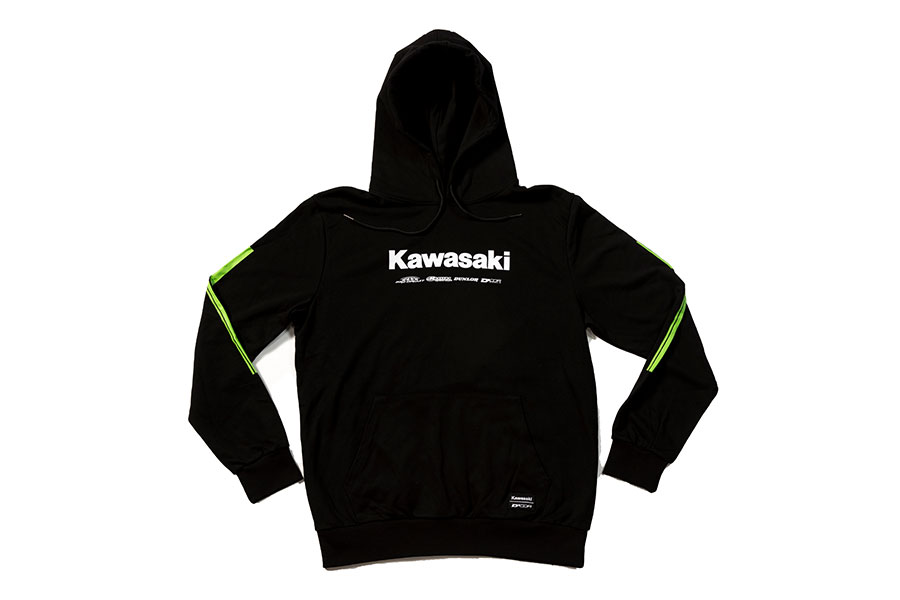 kawasaki hooded sweatshirt