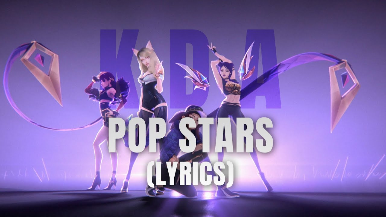 kda pop stars lyrics