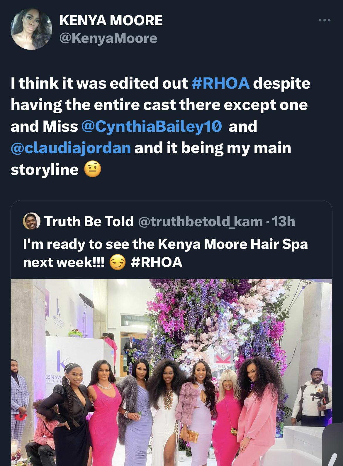 kenya moore hair spa