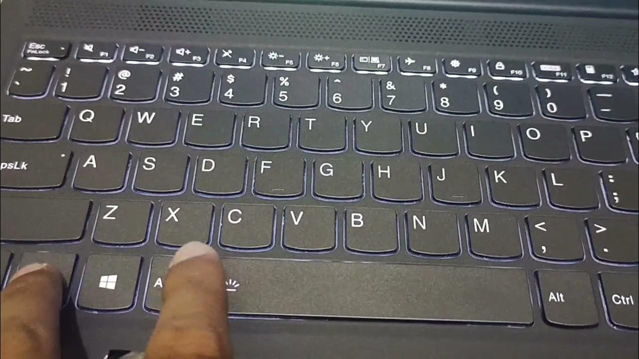 keyboard backlight lenovo