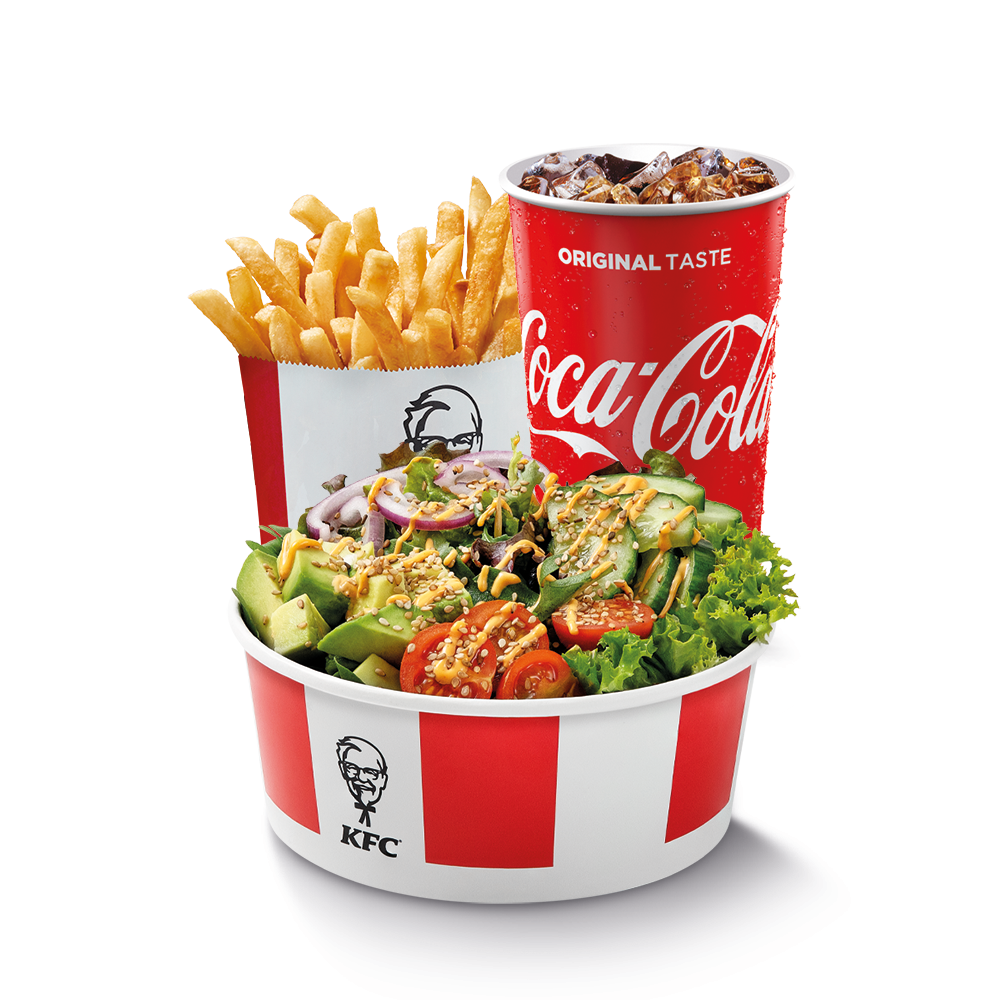 kfc salad menu