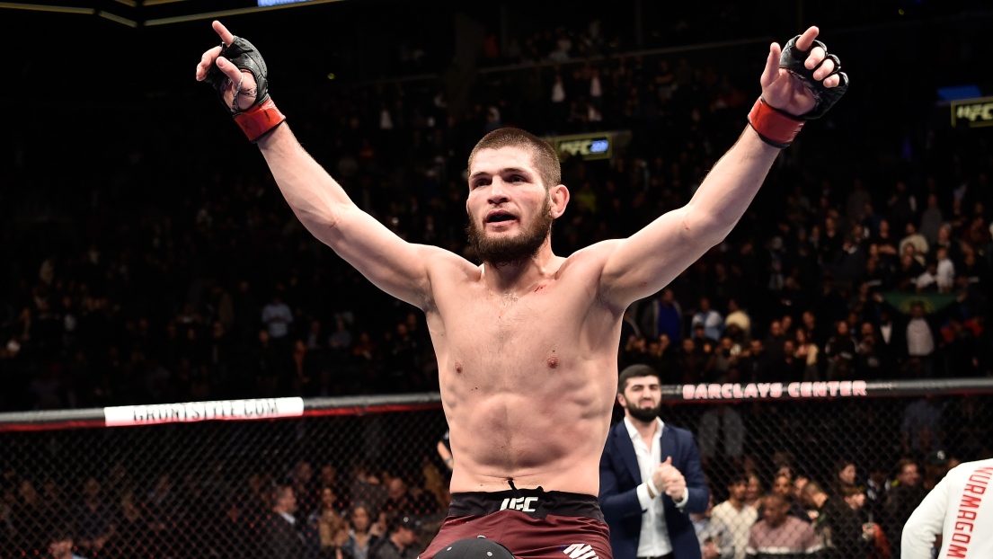 khabib nurmagomedov combats