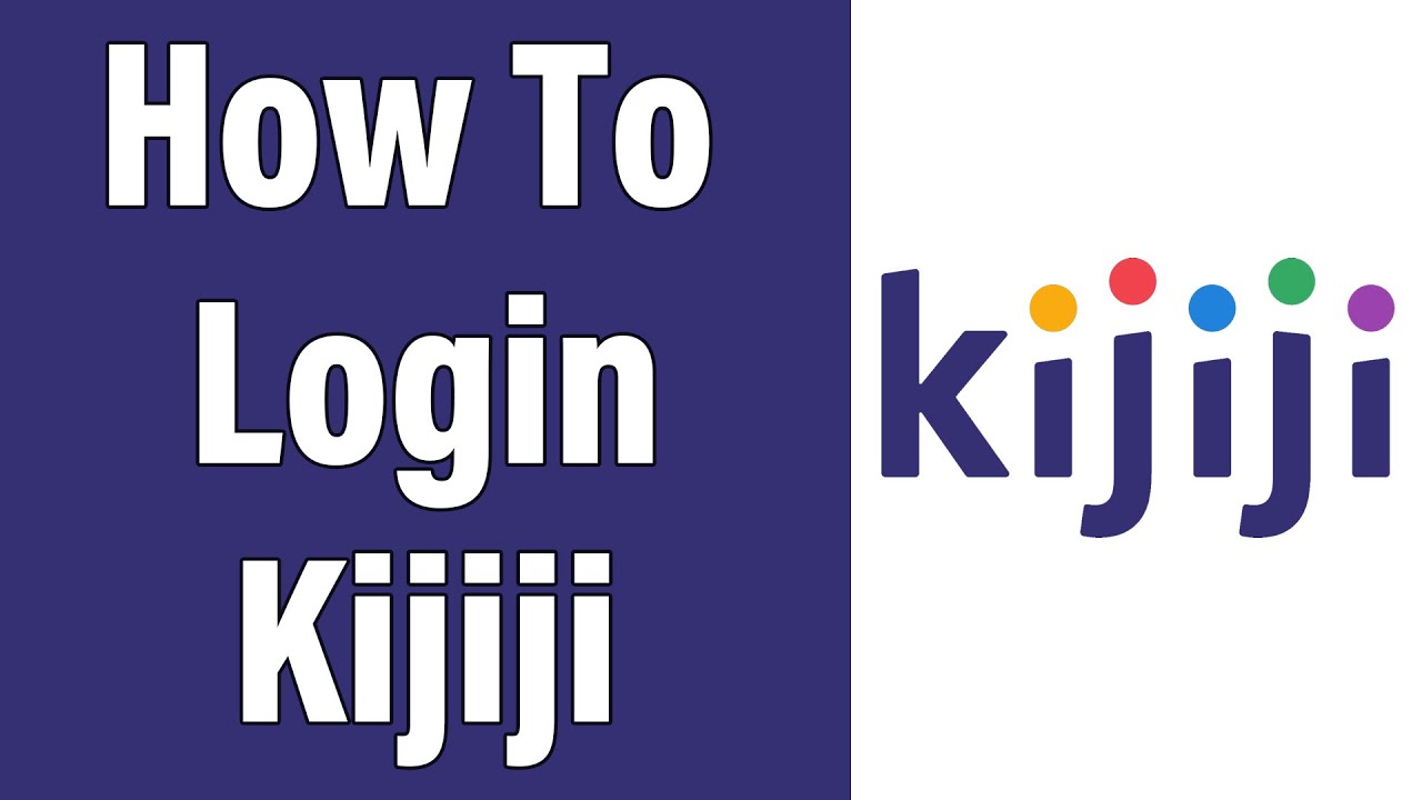 kijiji sign in