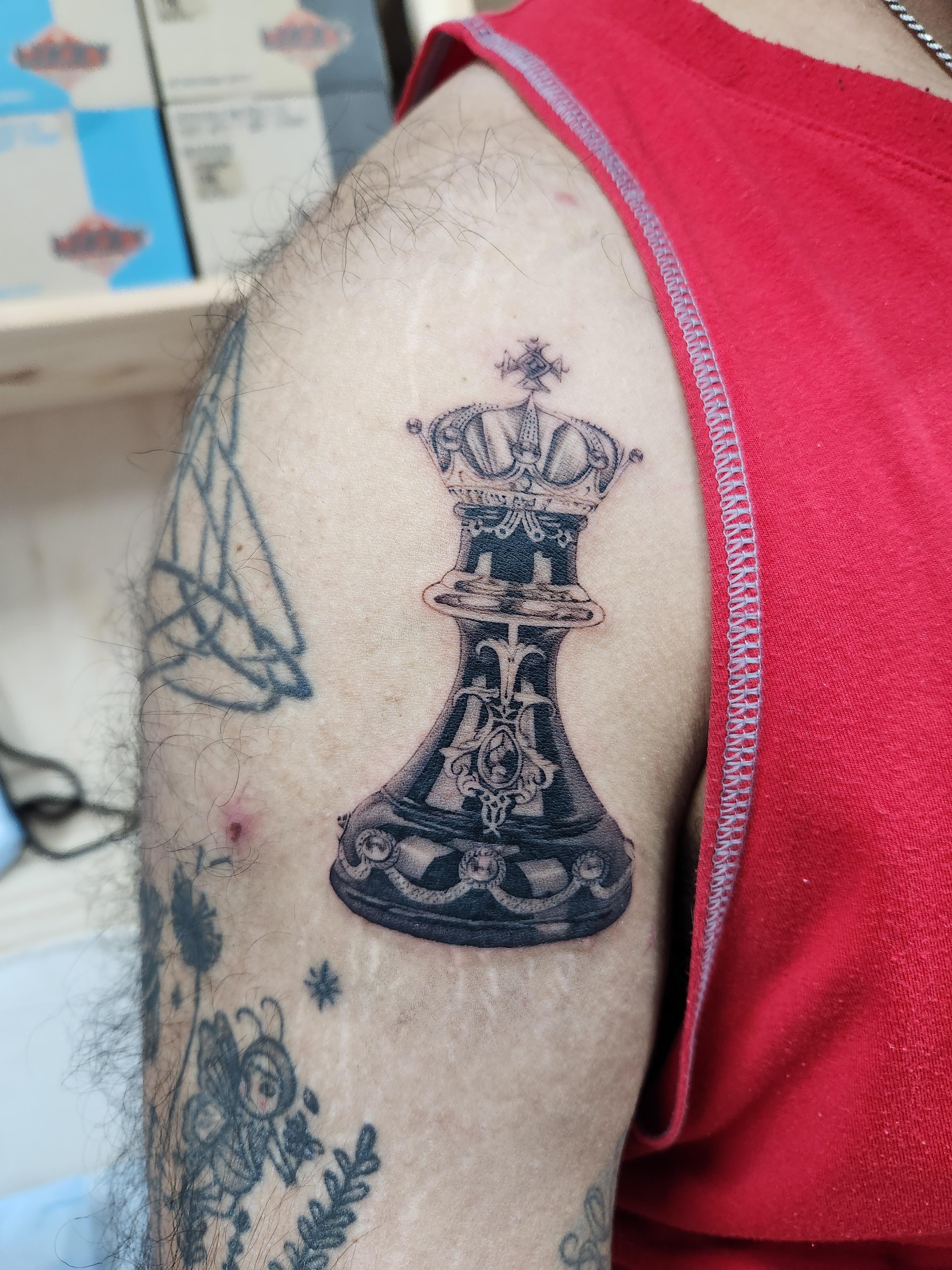 king piece tattoo