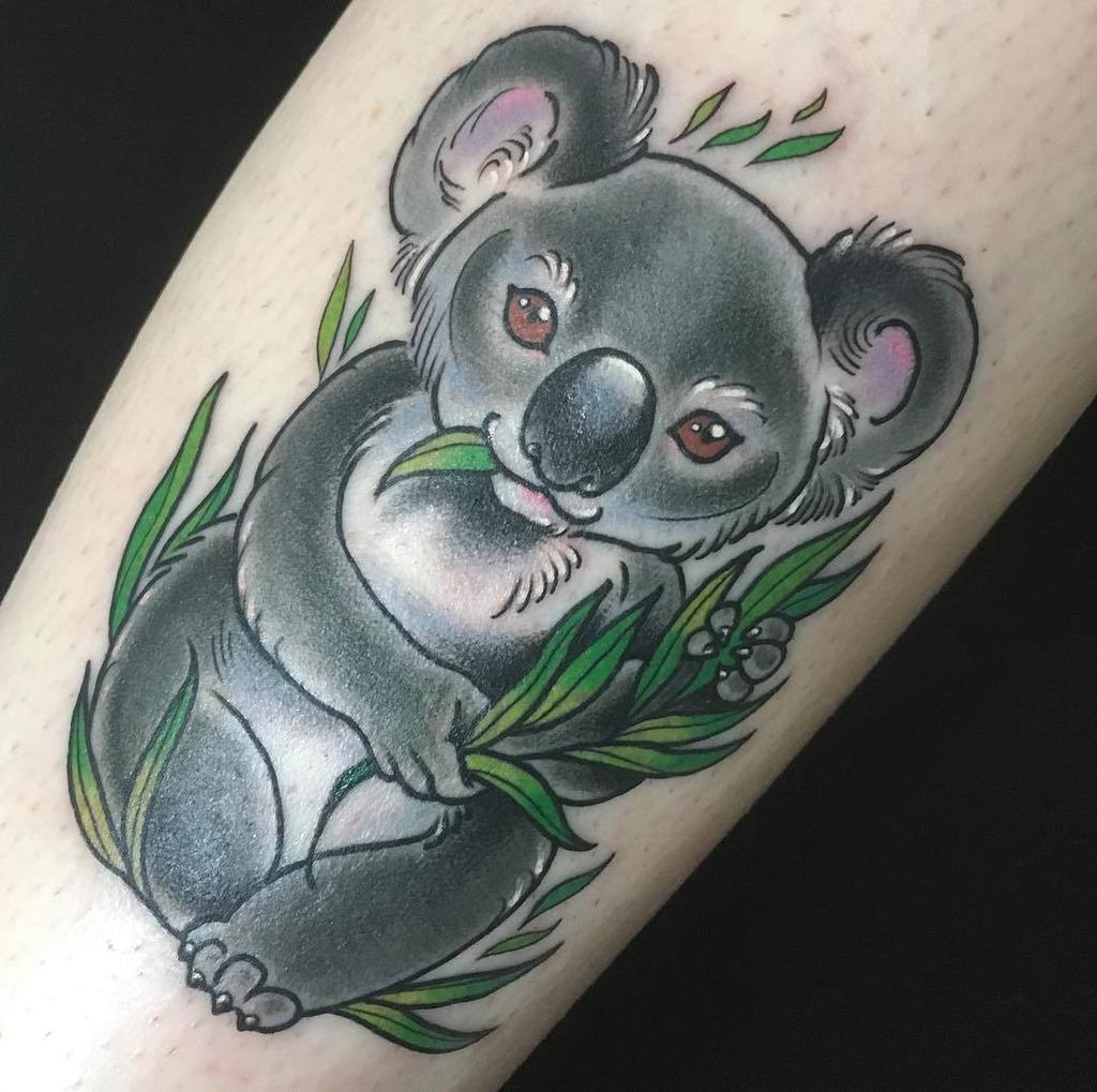 koala bear tattoo