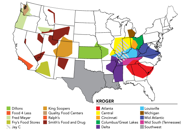 kroger locations in michigan map