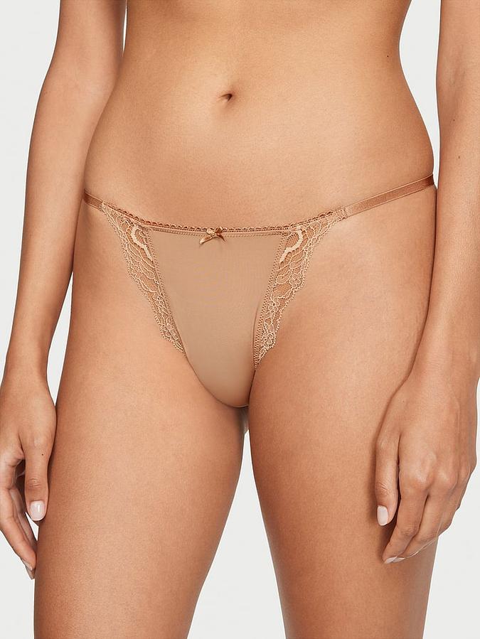 lace string bikini panties