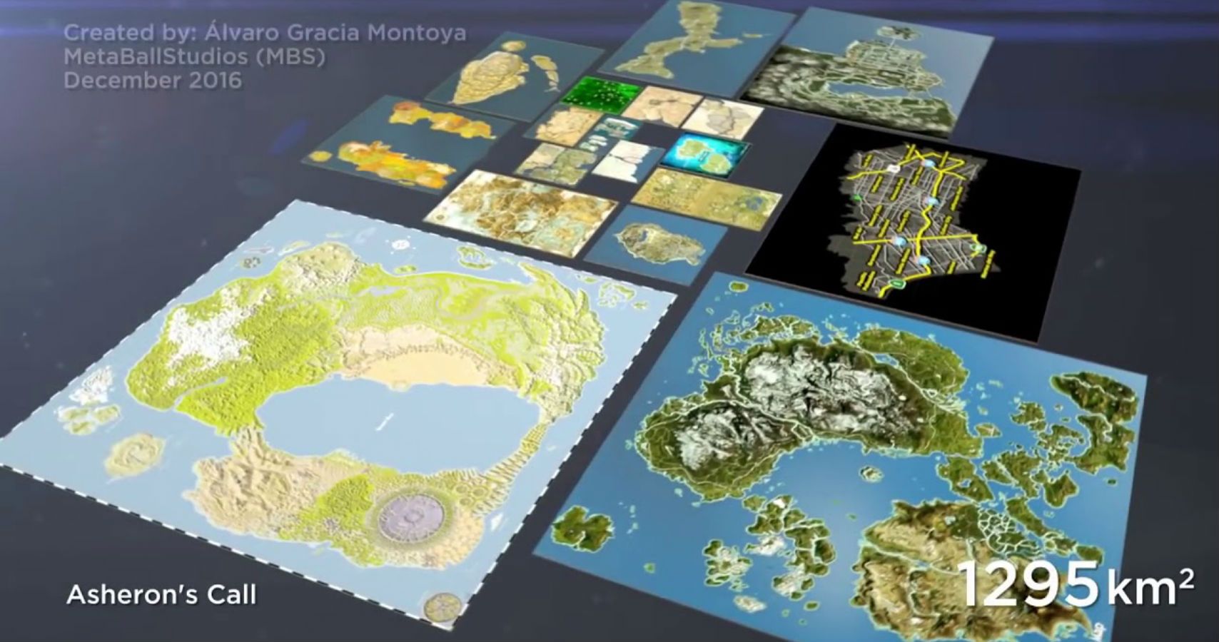 largest video game map