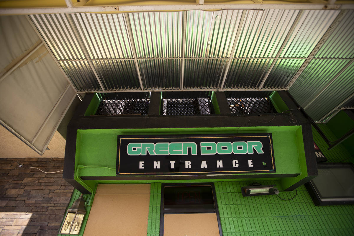 las vegas green door