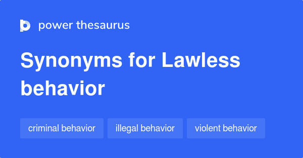 lawless synonym