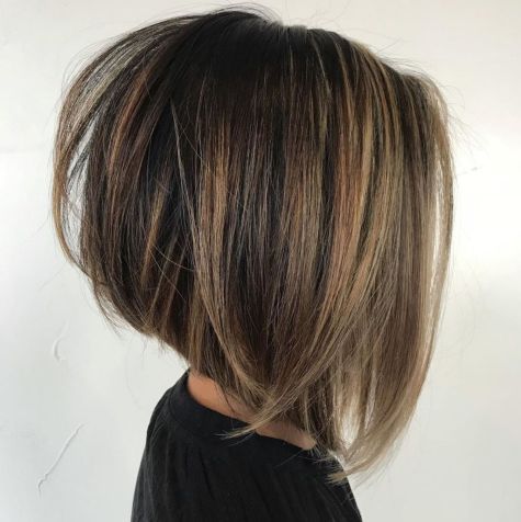 layered bob haircuts for thick hair