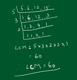 lcm 5 and 6