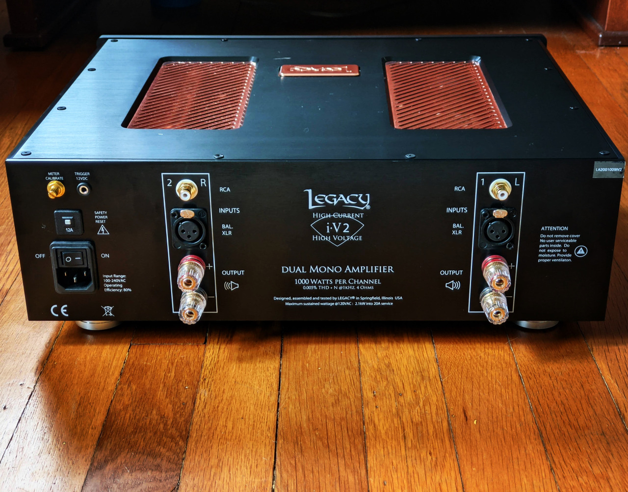 legacy amplifier review