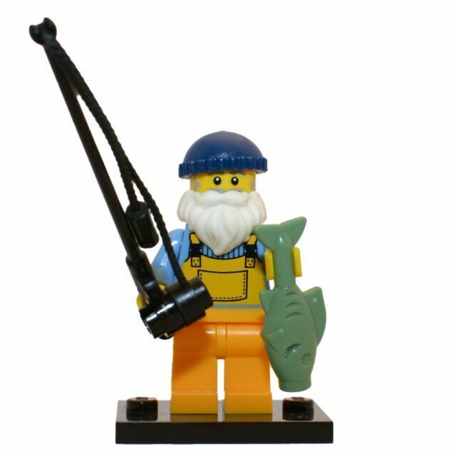 lego minifigures series 3 fisherman