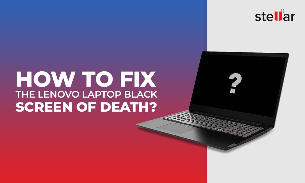 lenovo laptop not starting up black screen