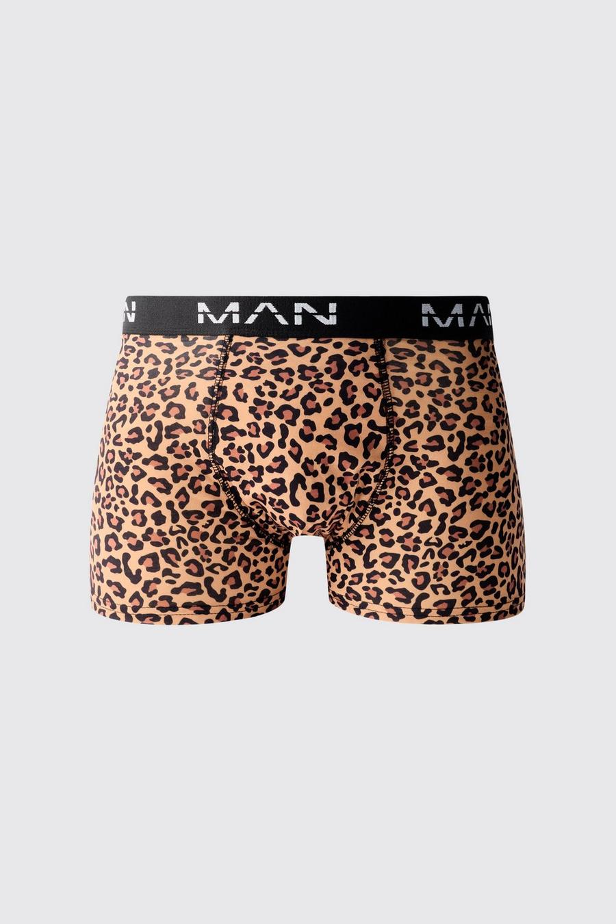 leopard print boxers mens