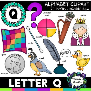 letter qq clipart