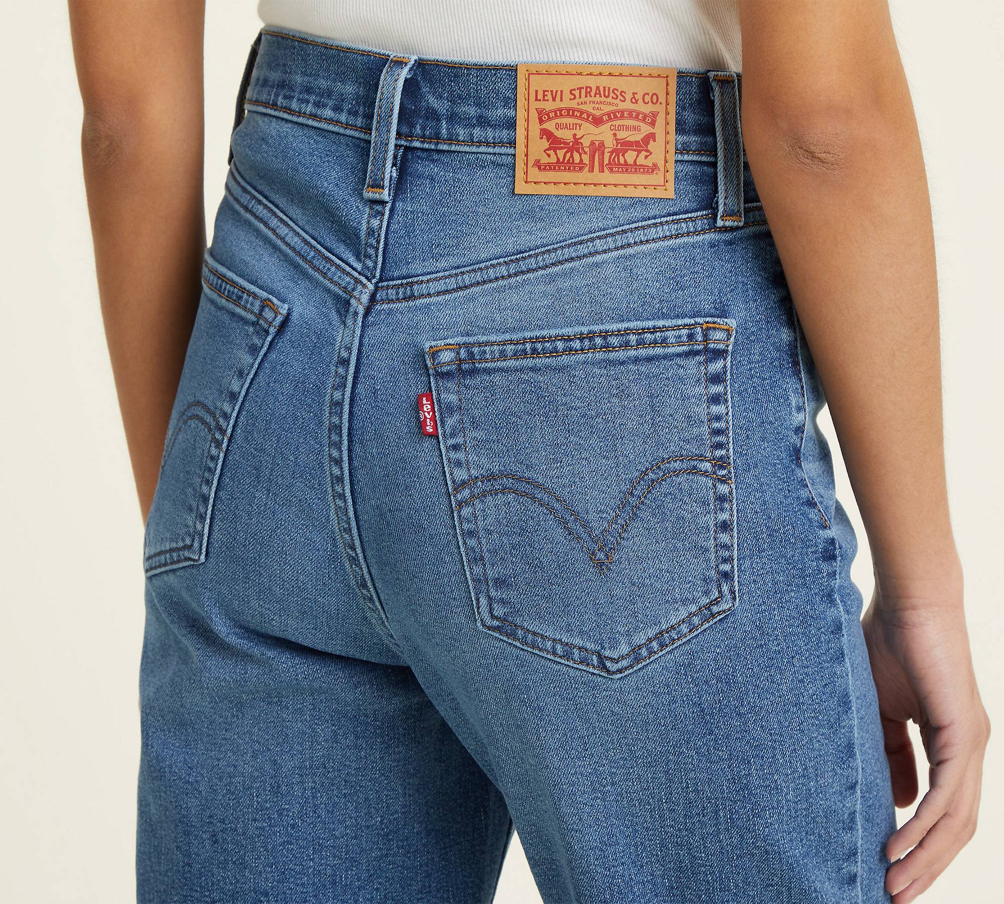 levis jeans high waisted