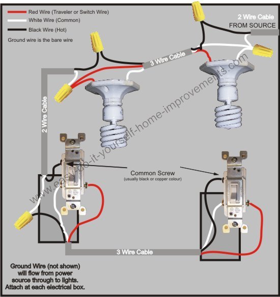 leviton light switch wiring