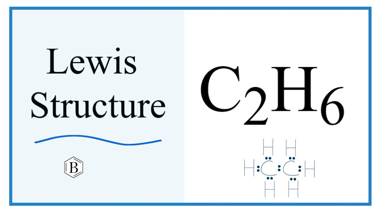 lewis dot diagram for c2h6