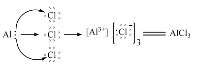 lewis dot structure for alcl3